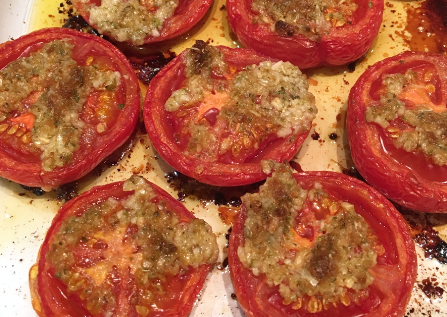 Extra Baked Tomatoes Get the Good Stuff!